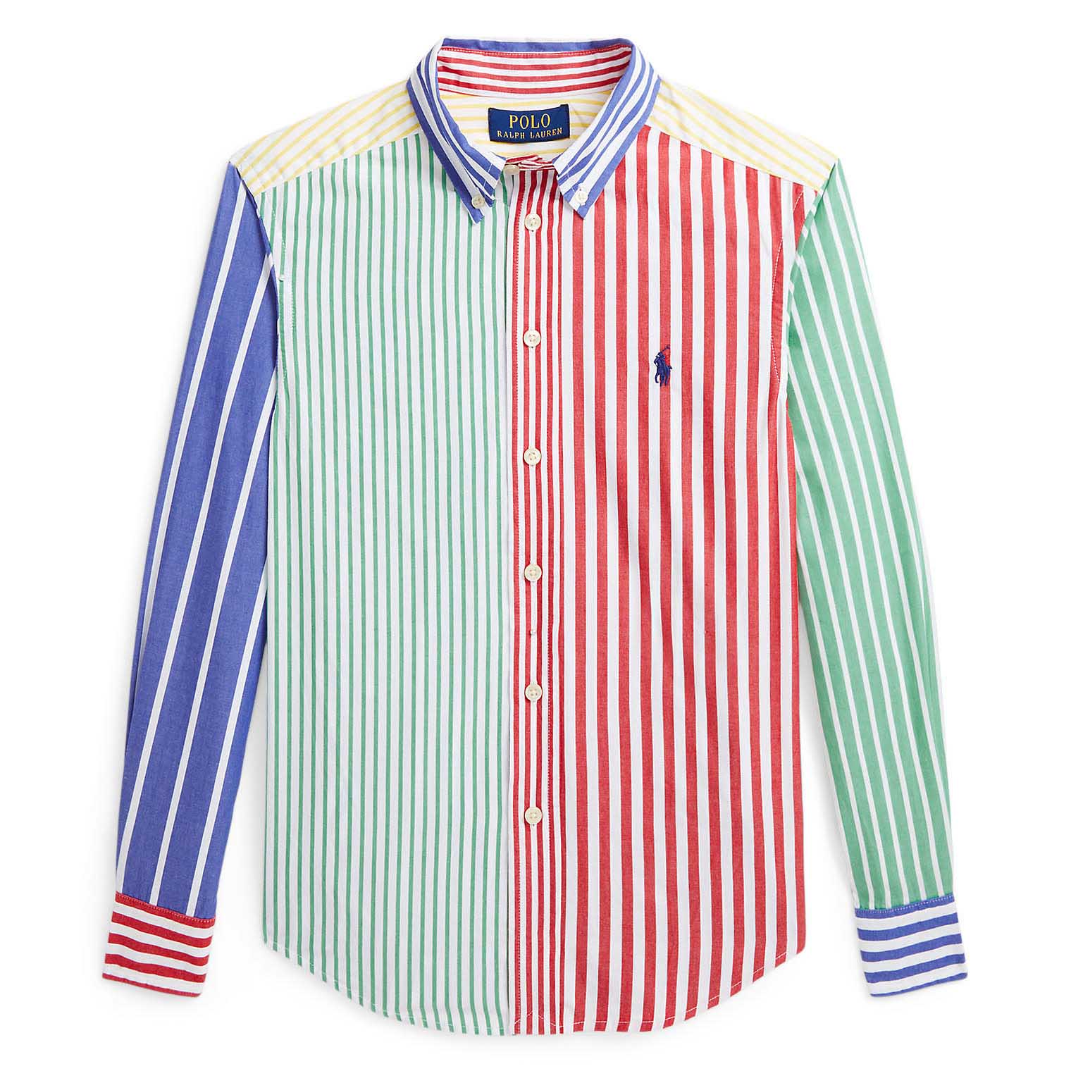 Polo Ralph Lauren Striped Cotton Poplin Fun Shirt